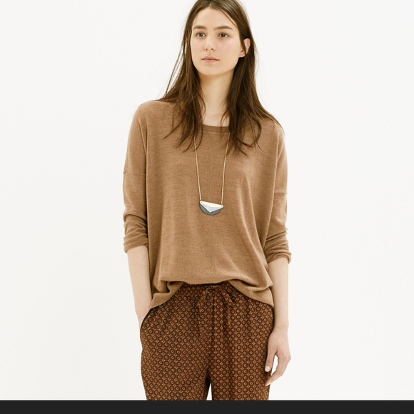Madewell Sweaters - Madewell Rowhouse Merino Wool Pullover Sweater 
